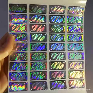 Good quality torn invalid 3d hologram sticker holographic security label